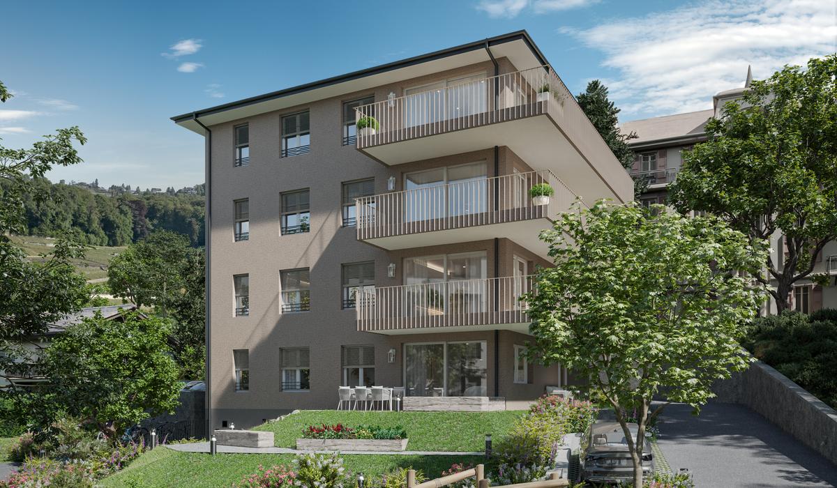 La résidence Terralys à Corsier-sur-Vevey
